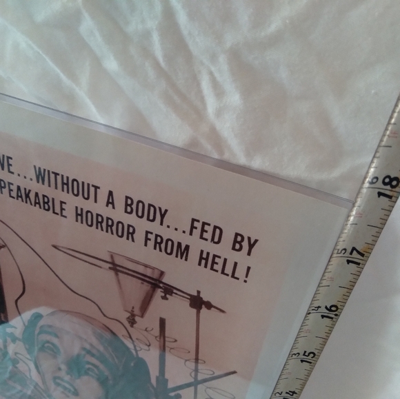 "The Brain That Wouldn't Die" Horror Science Fiction Movie Poster - Picture 6 of 7